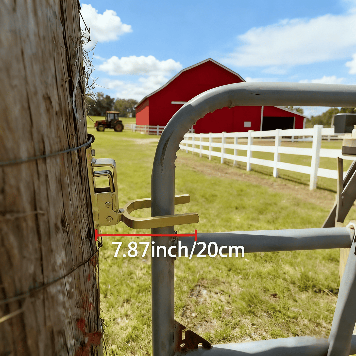 Cilifer®Instant Locking Gate Latch – Prevents Cattle. Sheep & Horses From Escaping