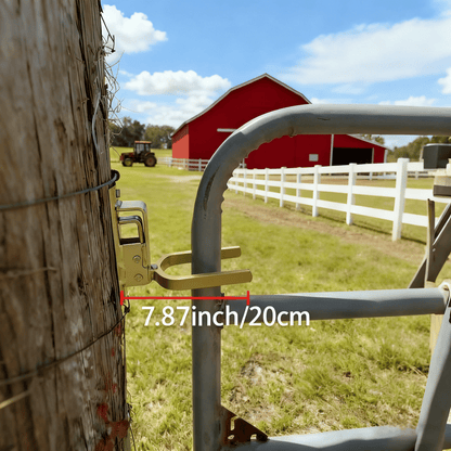 Cilifer®Instant Locking Gate Latch – Prevents Cattle. Sheep & Horses From Escaping