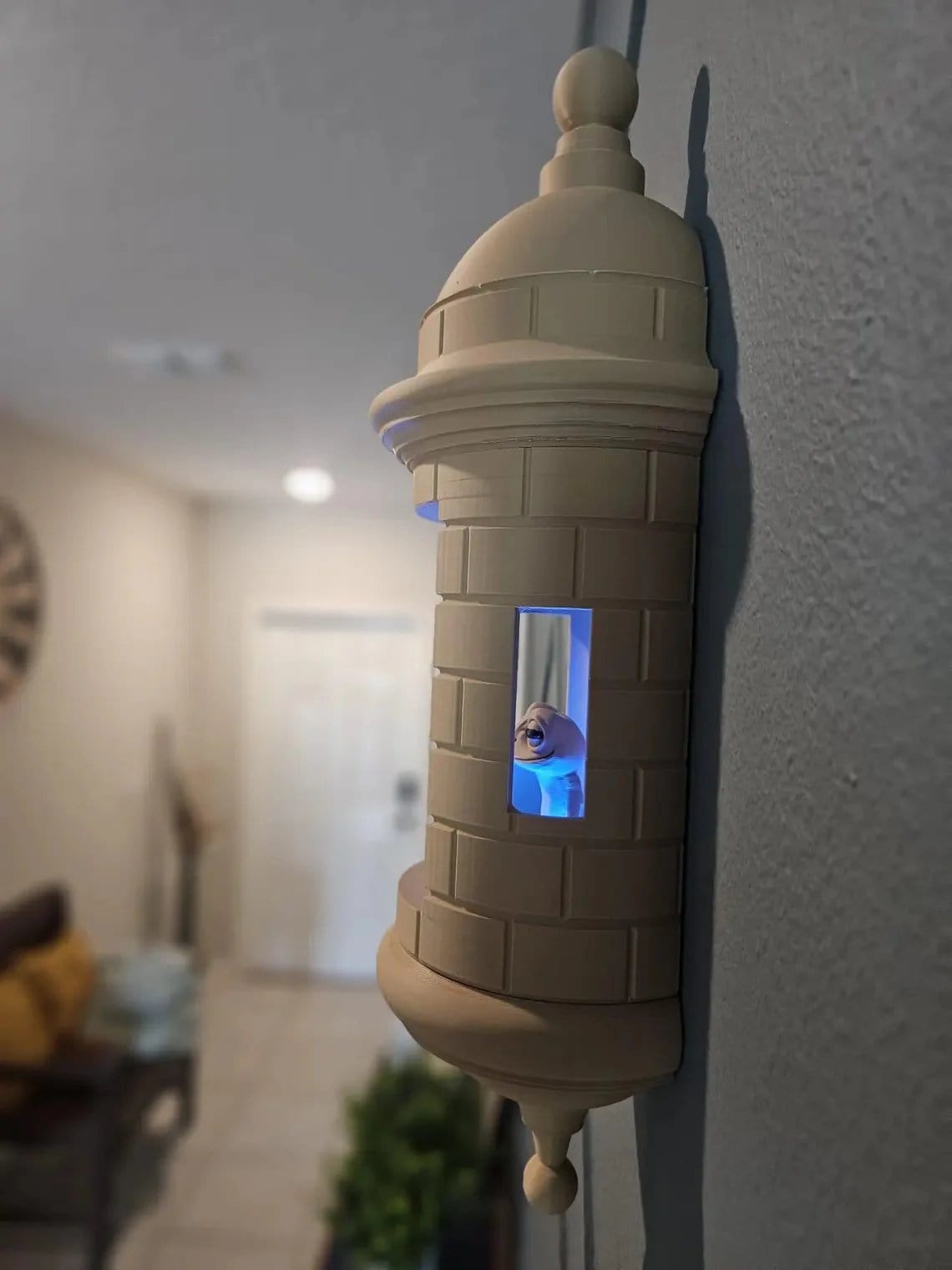 Cilifer®Puerto Rican Garita Wall Coqui Lamp