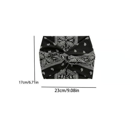 Cilifer®Printed cross yoga headband