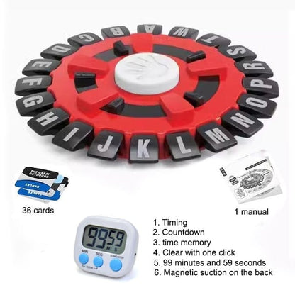 Cilifer®Word Game | Fast-Paced Family Board Game| Learning Game Great for All Ages