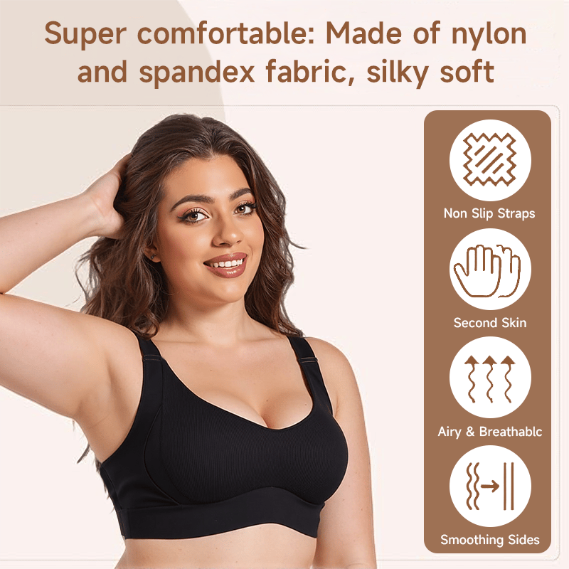 Cilifer®🎁Buy 1 Get 3 Packs🔥Super Firming Wire-Free Bra All-Day Comfort No More Sagging (3-Pack Value Set)