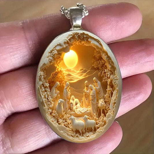Cilifer®Christmas Nativity Pendant - Faithfulm Anniversary Limited