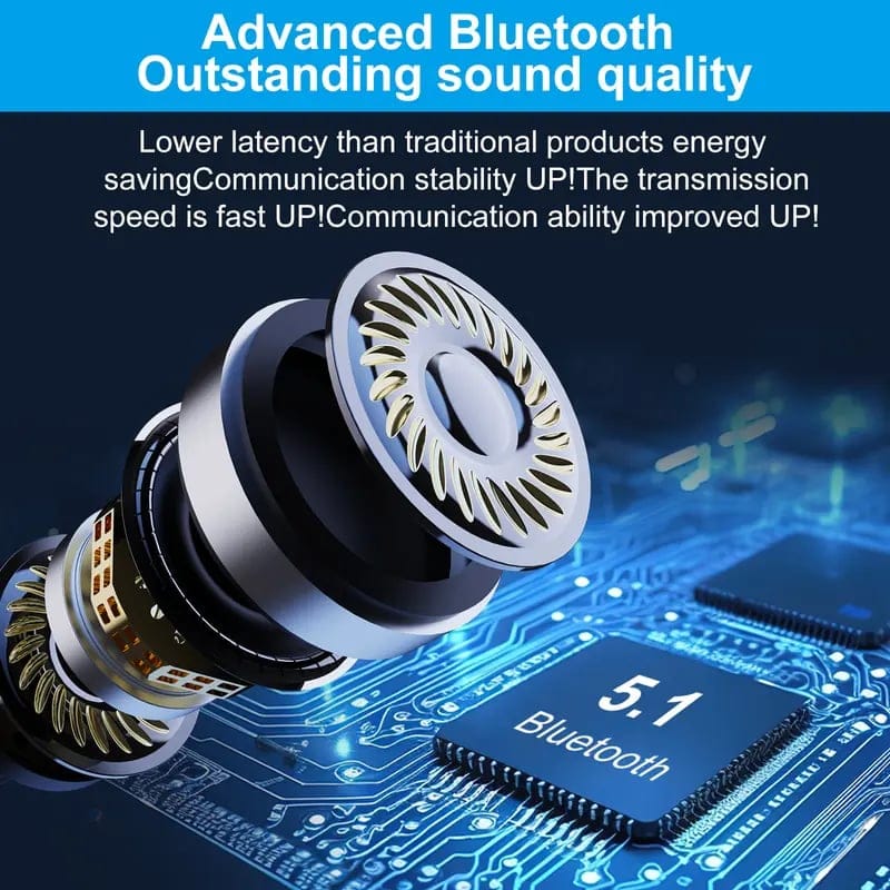 Cilifer®Open Air Conduction Wireless Bluetooth Headset with Microphone