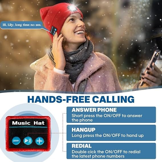Cilifer®LED Bluetooth Beanie