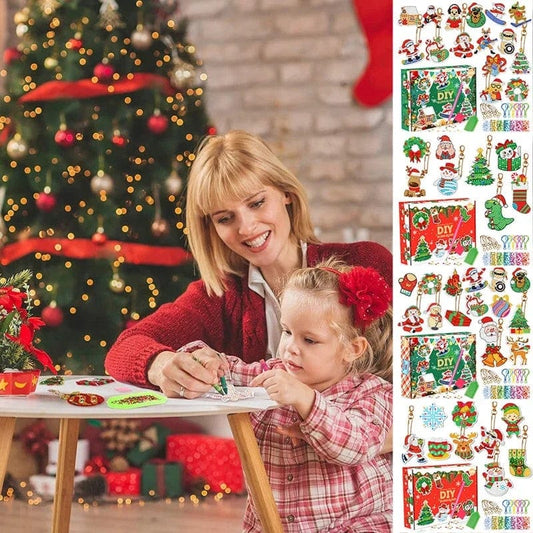 Cilifer®Christmas Painting Sticker Kit