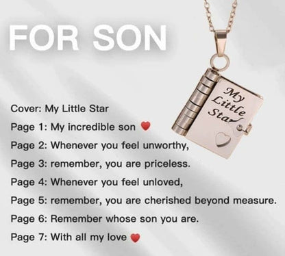 Cilifer®My Little Star Book Pendant. for your loved ones | A gift of everlasting love. for your family
