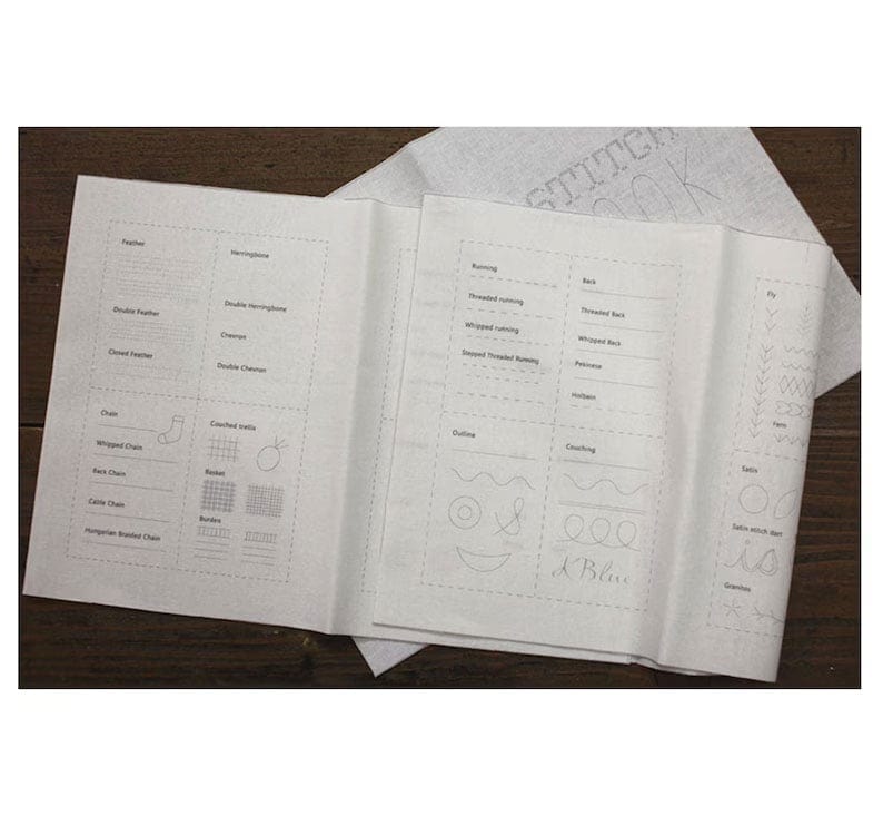 Cilifer®🌲Christmas promotion-❤️Beginner-Friendly🪡Stitch Book 📖with 106 different stitches