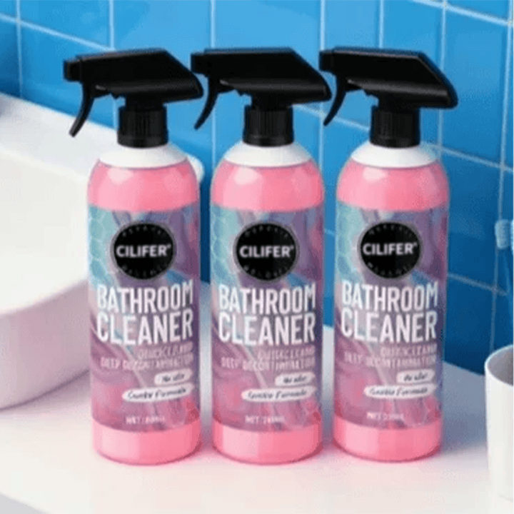 CILIFER® ✨ Bathroom Cleaner: Sparkle in Seconds. No Harsh Fumes