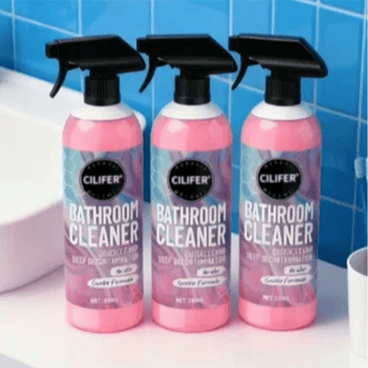 CILIFER® ✨ Bathroom Cleaner: Sparkle in Seconds. No Harsh Fumes