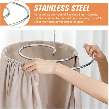 Cilifer®Versatile Drying Stand for Home & Outdoors – Dries Sheets. Duvets. Quilts. and Bedspreads Easily