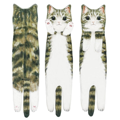 Cilifer® Early Christmas Sale 🎅 Funny Cat Hand Towels