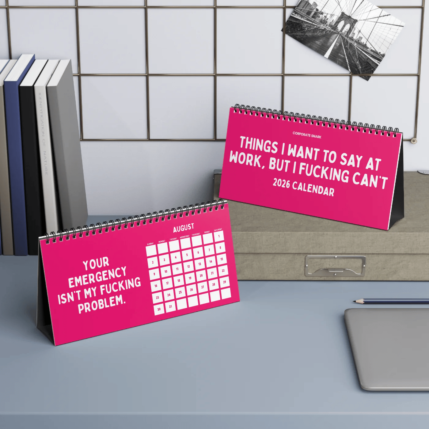 Cilifer®2026 Things I Want To Say At Work Desk Calendar