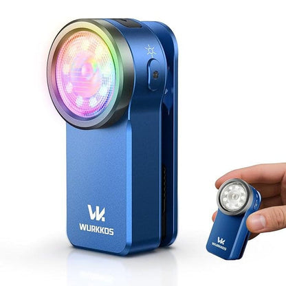 CZTICLE®680 lm Triple-Source Clip Flashlight