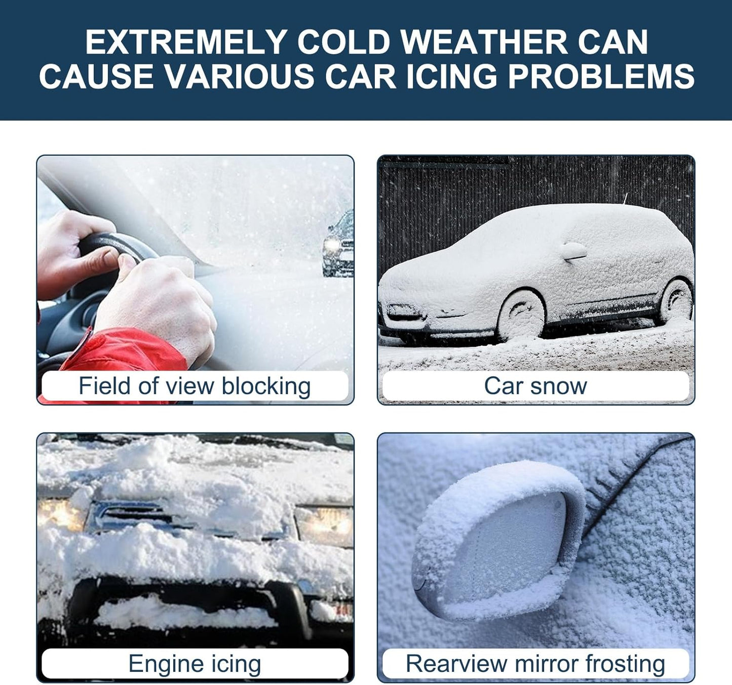 Cilifer®2025 Newest Electromagnetic Snow and Ice Prevention Device (Solar Powered)
