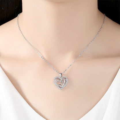 Cilifer®Interlocking Hearts Necklace