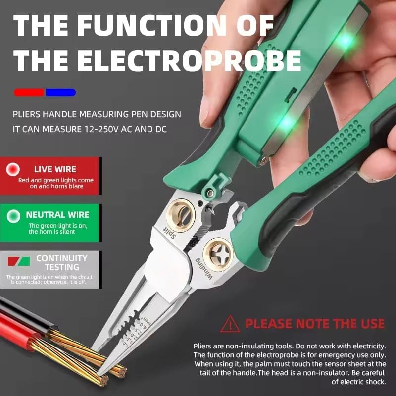 Cilifer®8 in 1 Wire Stripper Twister for Cutting and Pulling Wires