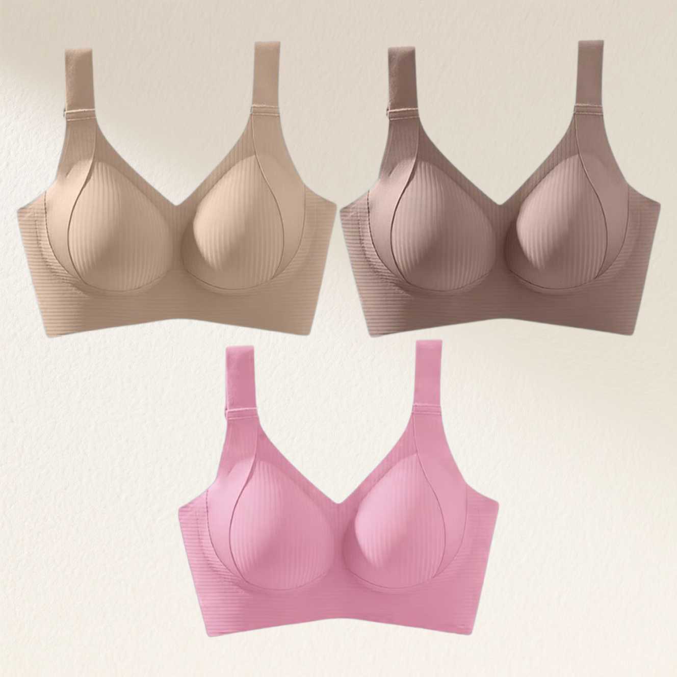 Cilifer®🎁Buy 1 Get 3 Packs🔥Super Firming Wire-Free Bra All-Day Comfort No More Sagging (3-Pack Value Set)