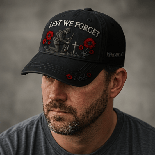 Cilifer®🌹Heroes Never Forgotten Remembrance Cap✝️ Keep Their Memory Alive