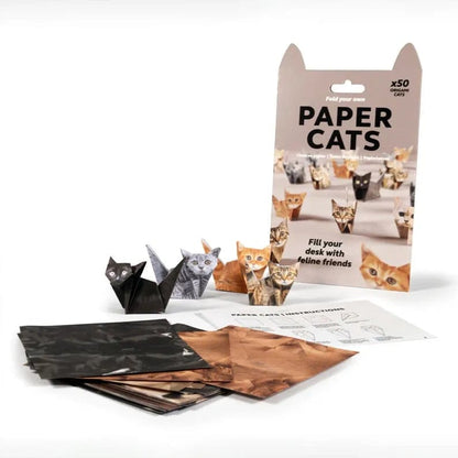 Cilifer®😻✨Easy DIY Paper Cats Kit | Guided Lines & Instructions Included 🎁