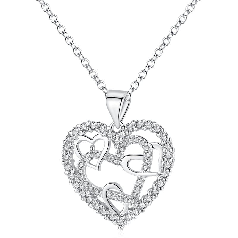 Cilifer®Interlocking Hearts Necklace