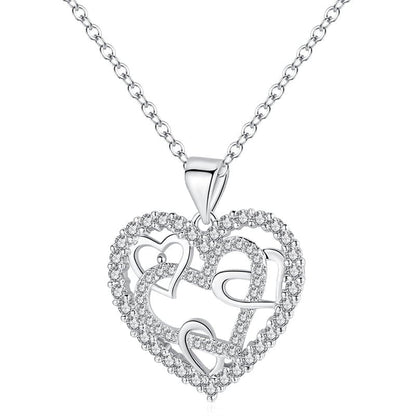 Cilifer®Interlocking Hearts Necklace