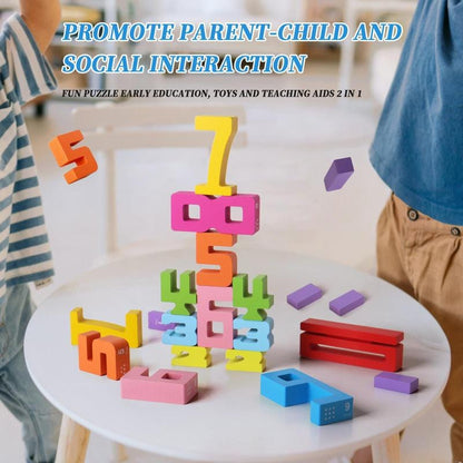 Cilifer®Wooden Number Building Block