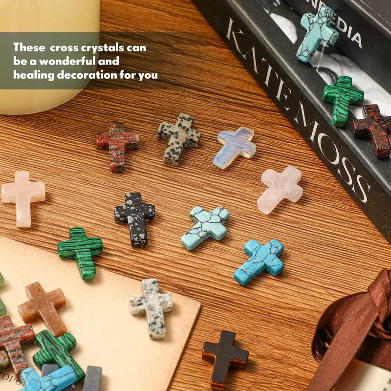 Cilifer®Handmade Natural Crystal Crosses