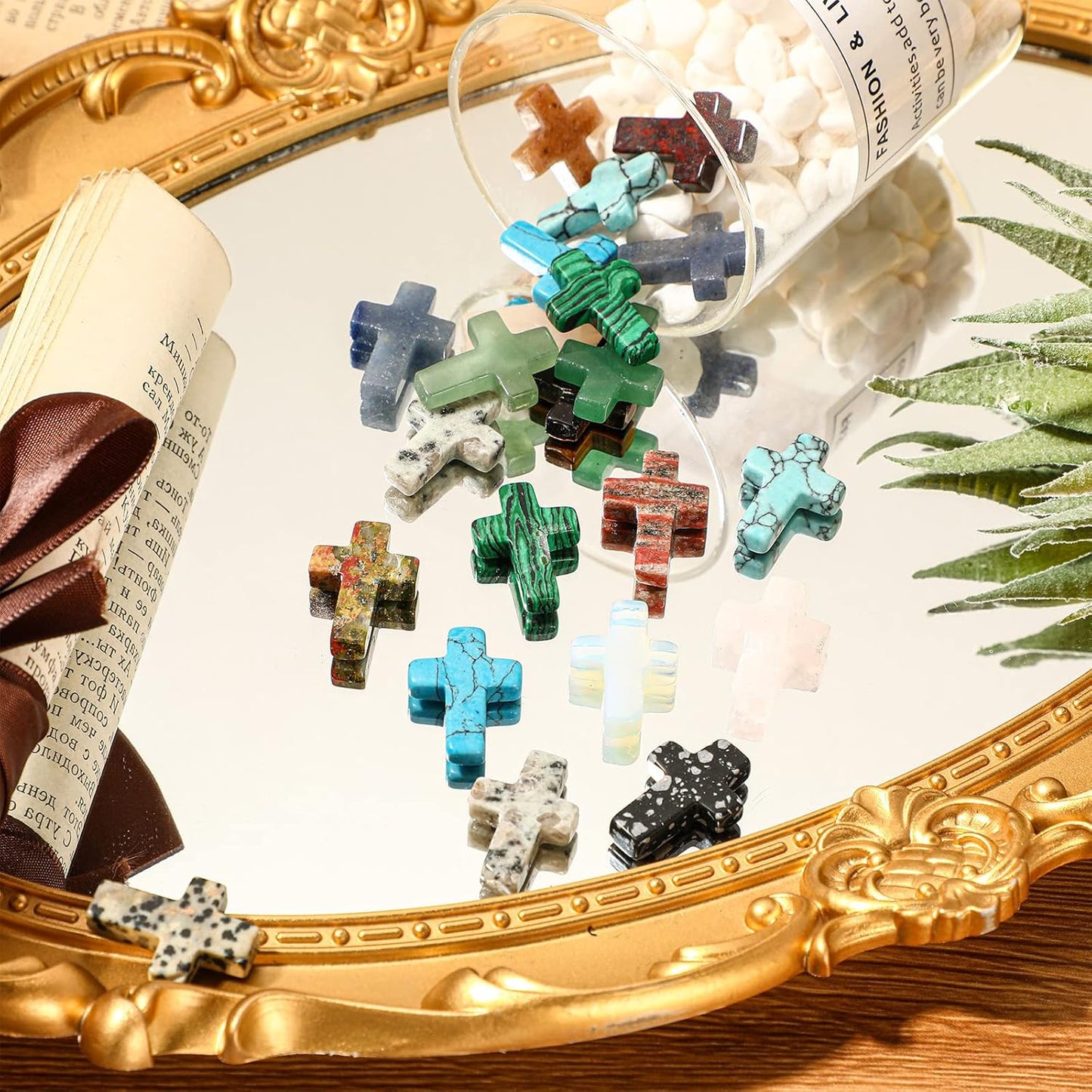 Cilifer®Handmade Natural Crystal Crosses