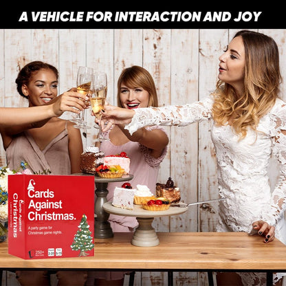 Cilifer®⏳LAST DAY SALE 50% OFF!!🏆Flash Sale⚡ 50K+ SOLD! Almost Gone-💥Cards Against Christmas - Game for Christmas Nights