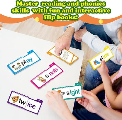 CZTICLE®30 Read and Rhyme Flip Books