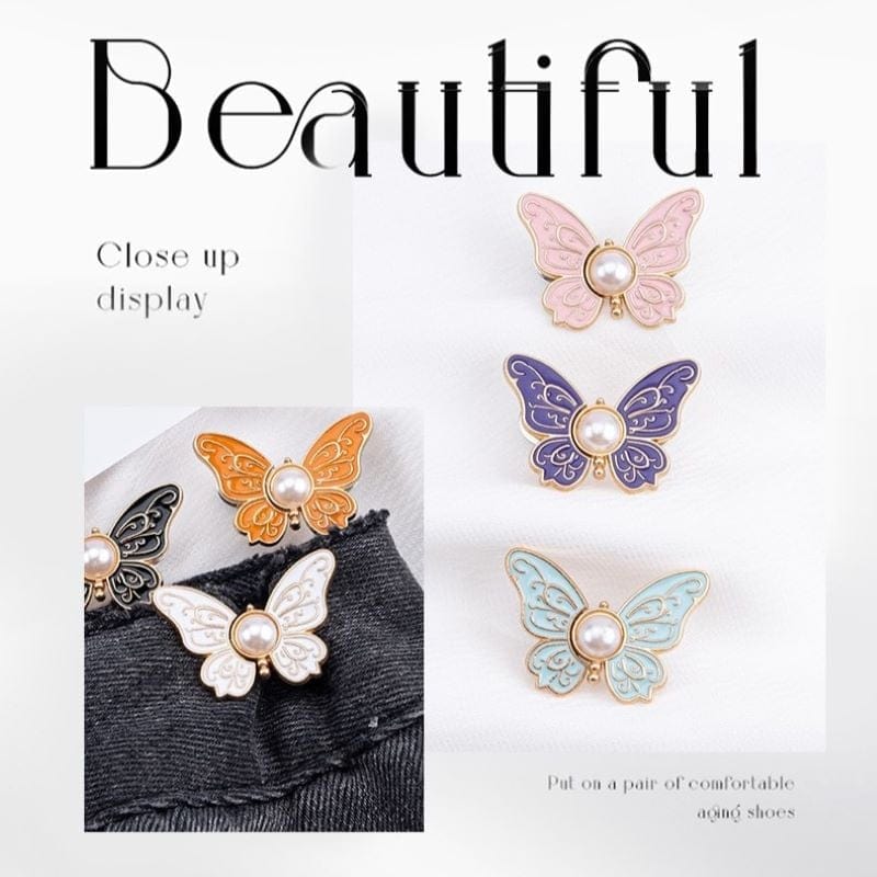 CZTICLE® Special Offer✨8 Jewel-Toned Magic🦋Clips•Zero Sewing•Ageless Style & Snugness✨