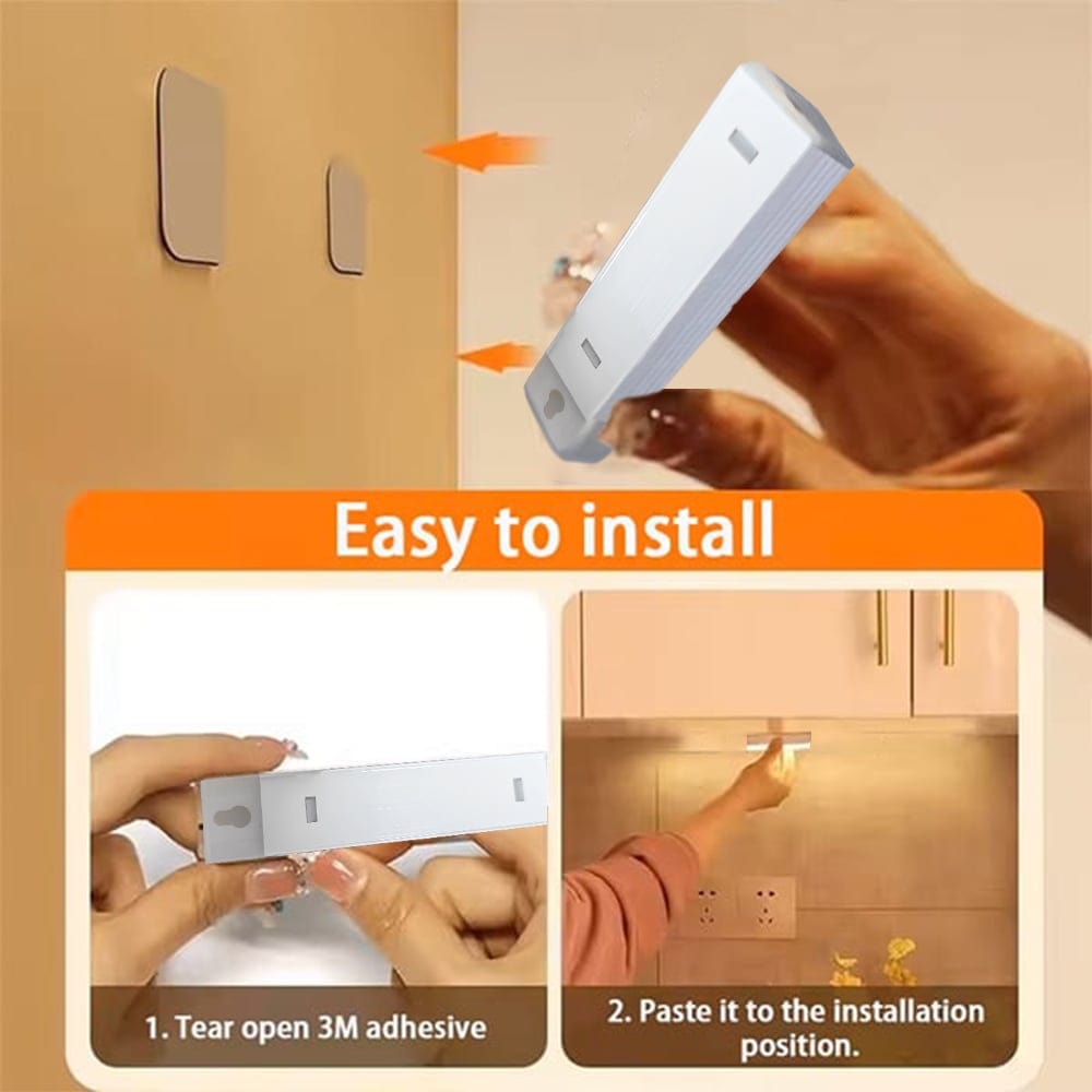 Cilifer®Punch-free Smart Sensor Magnetic Rechargeable LED Lights