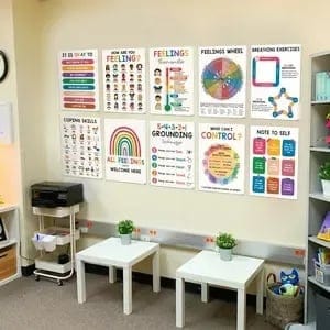 CZTICLE®🔥Last Day 49% OFF❤️12 Pcs Calming Corner Posters