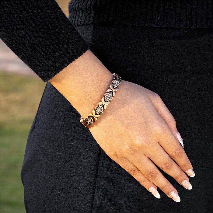CZTICLE®🚀 Fresh Week Fresh Discounts 60% OFF -🍀Clover Copper Magnet Bracelet
