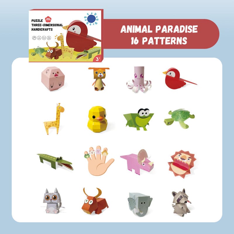 CZTICLE®✨Hot Sale✨3D Handmade Origami Book🦁🍓