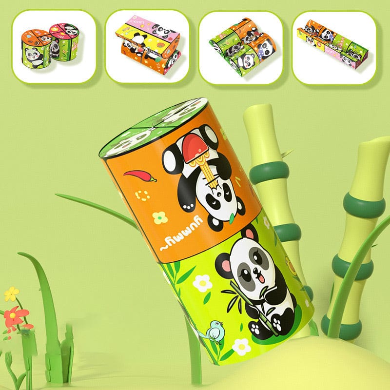 CZTICLE®Creative Folding Panda Cube Toy for Kids
