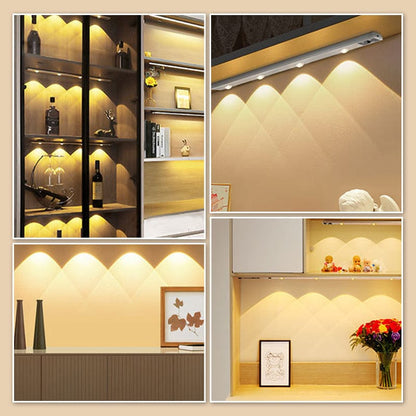 CZTICLE®Punch-free Smart Sensor Magnetic Rechargeable LED Lights