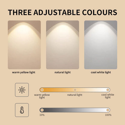 CZTICLE®Punch-free Smart Sensor Magnetic Rechargeable LED Lights