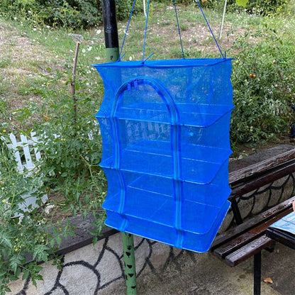 CZTICLE®Multipurpose Foldable Hanging Drying Mesh Rack with Hook