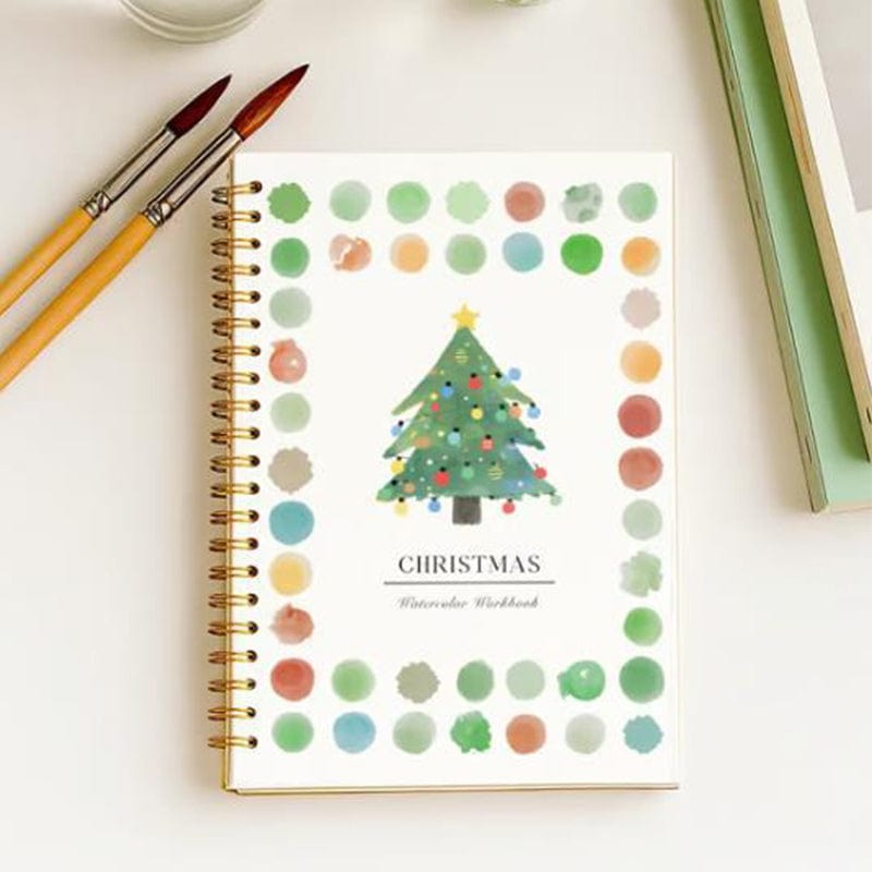 Cilifer®🎁Early Xmas Sales - 50% OFF🎅Watercolor Workbook for Beginners with 16 Colors Paint
