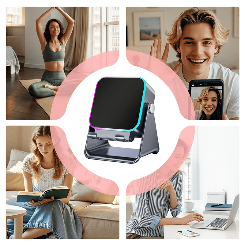 Cilifer® 🎶📱 5-in-1 Wireless Induction Speaker with Adjustable Phone Stand
