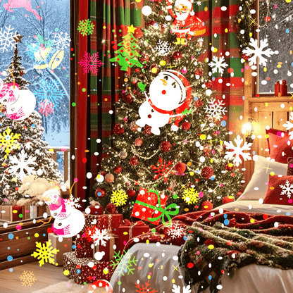 Cilifer®Rotating LED Christmas Pattern Projector Light